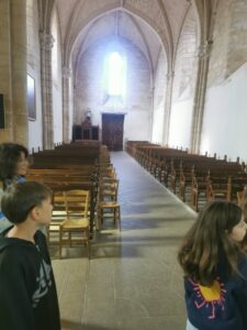 Intervention de l’archéologue Marion Blanchet